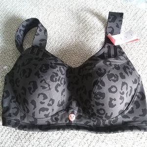 LIVI (Lane Bryant) Max Support Wicking Underwire Sports Bra Size 36D